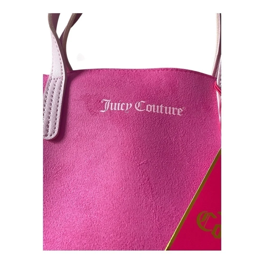 NWT-JUICY COUTURE-LARGE PINK TOTE BAG